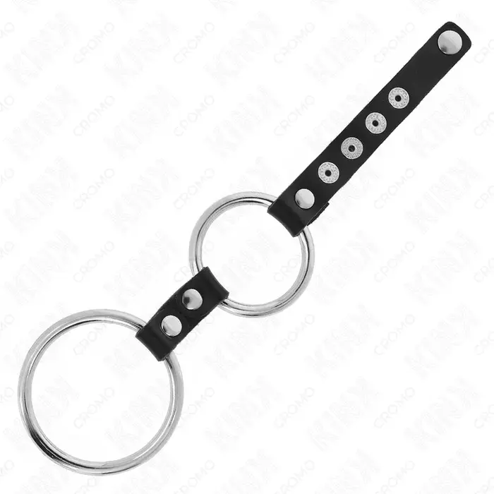 Двойное металлическое кольцо KINK RING POWER D-241244 Photo 4