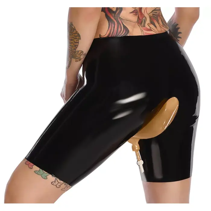 Late x Latex Urine Pants L — protective latex underwear Photo 5