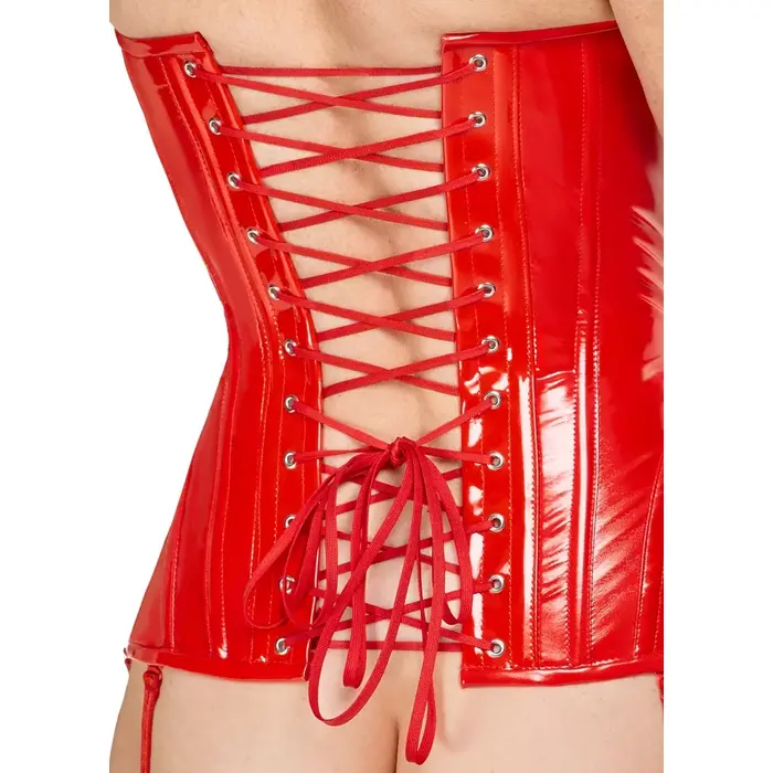 Black Level corset 28402003031 — strapless vinyl, full-cup Photo 7