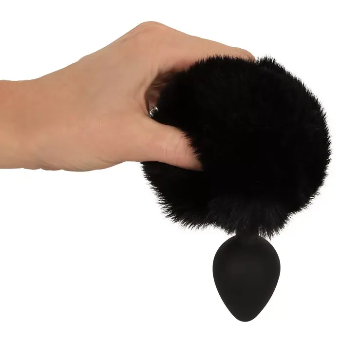 Anal plug You2Toys Fluffy Tail Black M Photo 8