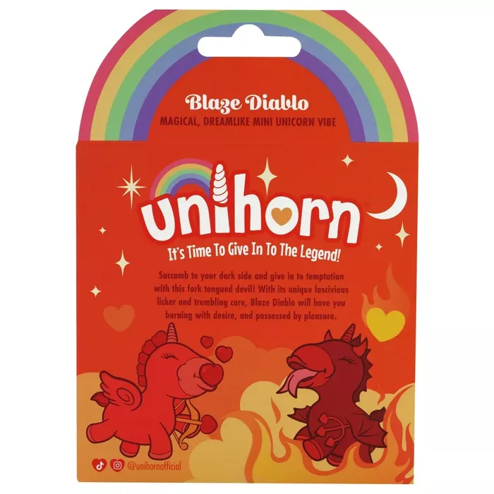 Unihorn Blaze Diablo virskārtas vibrators Photo 11