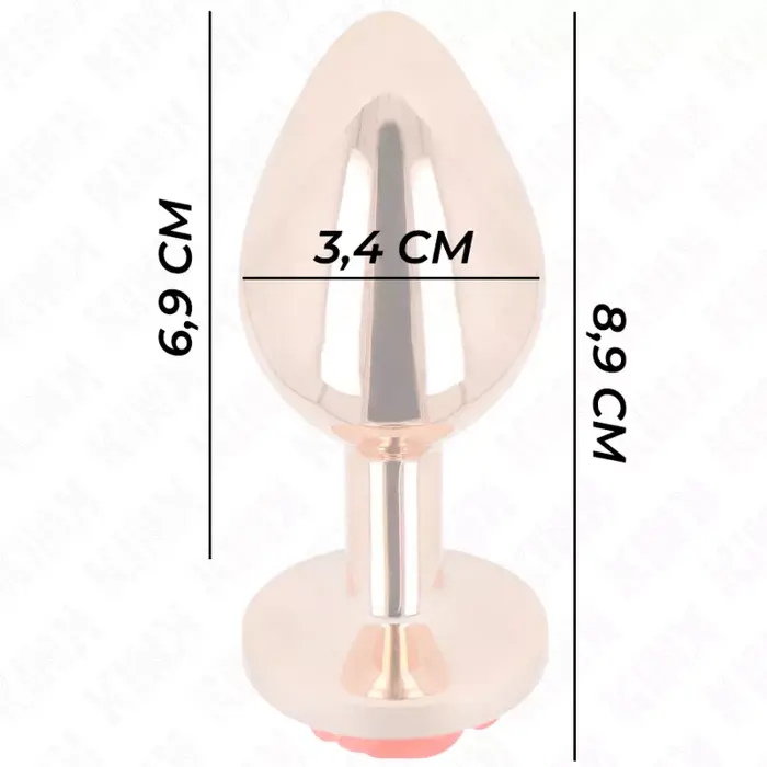 Анальная пробка KINK PLEASURE PLUGS M Photo 4