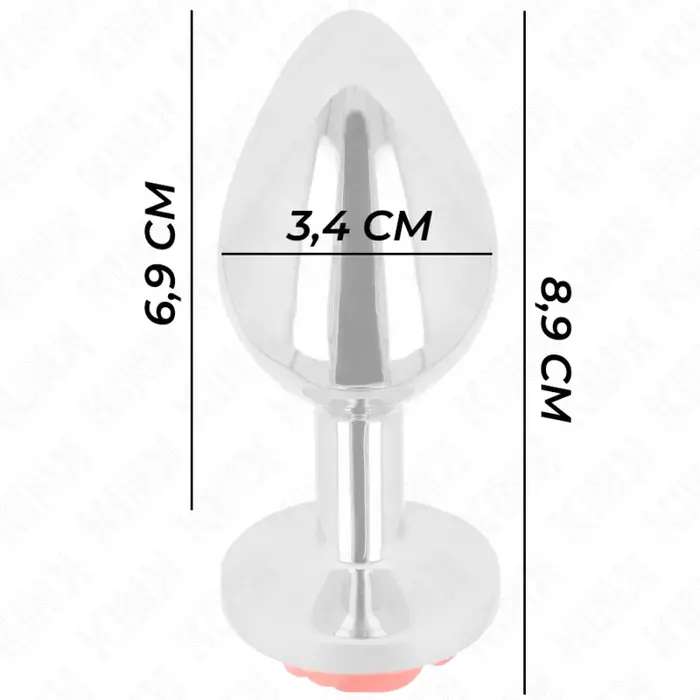 Анальная пробка KINK PLEASURE PLUGS размер M Photo 4