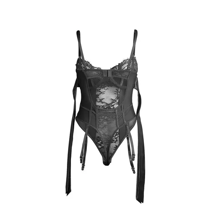 Кружевной боди SUBBLIME 955496, чёрный, S/M Photo 5