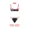 Lingerie set SUBBLIME 955304 — fluorescent pink L/XL Photo 5