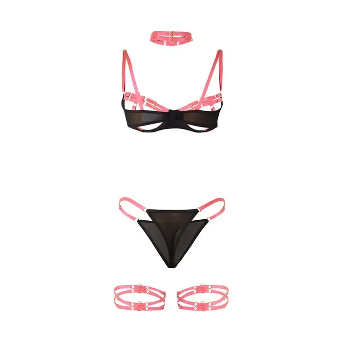 Lingerie set SUBBLIME 955304 — fluorescent pink L/XL Photo 6