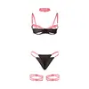 Lingerie set SUBBLIME 955304 — fluorescent pink L/XL Photo 6