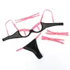 Lingerie set SUBBLIME 955304 — fluorescent pink L/XL Photo 7
