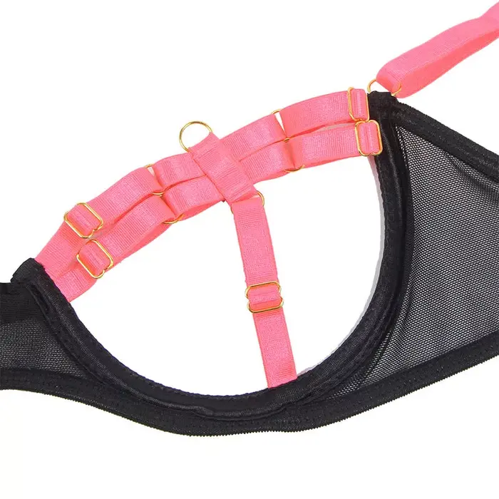 Lingerie set SUBBLIME 955304 — fluorescent pink L/XL Photo 8