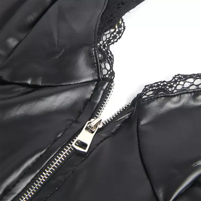 Body SUBBLIME 955458 — black leather, size S/M Photo 7