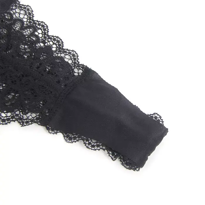Body SUBBLIME 955458 — black leather, size S/M Photo 9