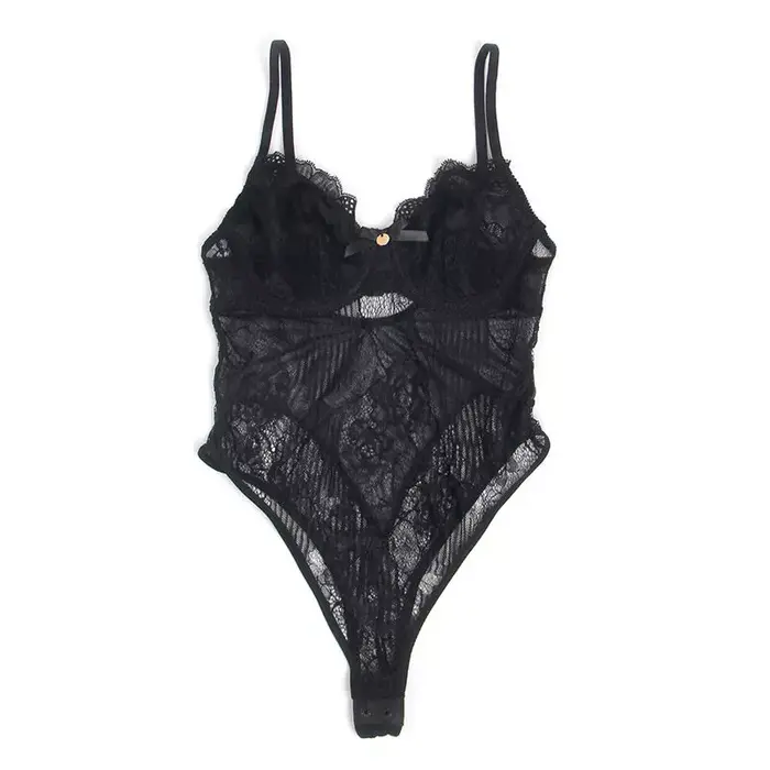 Lace bodysuit SUBBLIME 955618 — black S/M Photo 6
