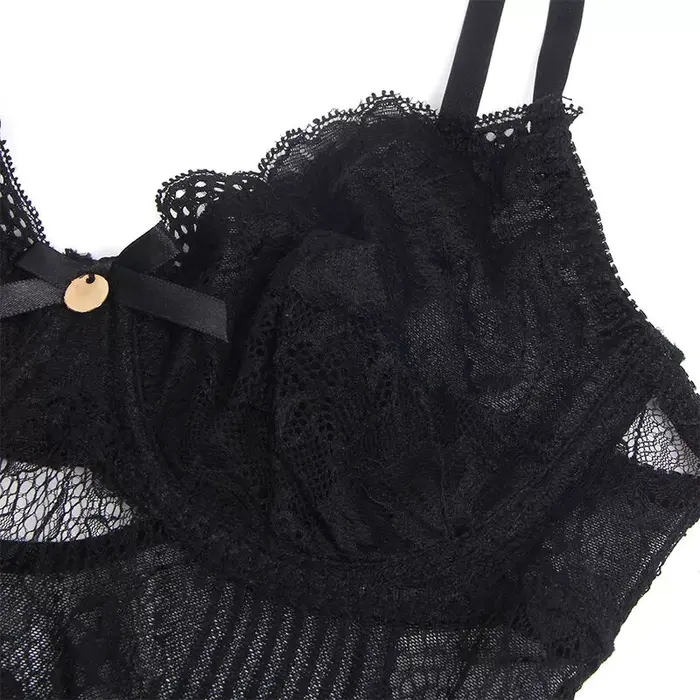 Lace bodysuit SUBBLIME 955618 — black S/M Photo 7