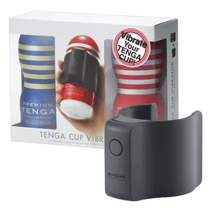 Masturbators Tenga Cup Silikons Melns