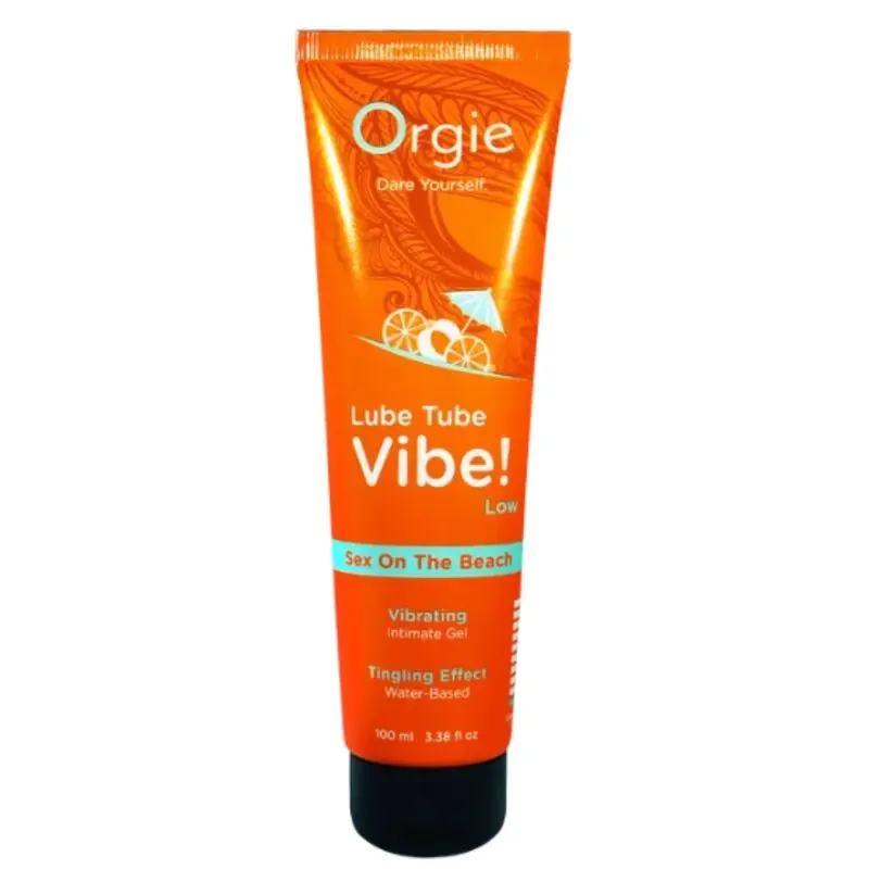 Orgie Lube Tube Vibe! Sex Beach 100 ml lubricant gel Photo 4
