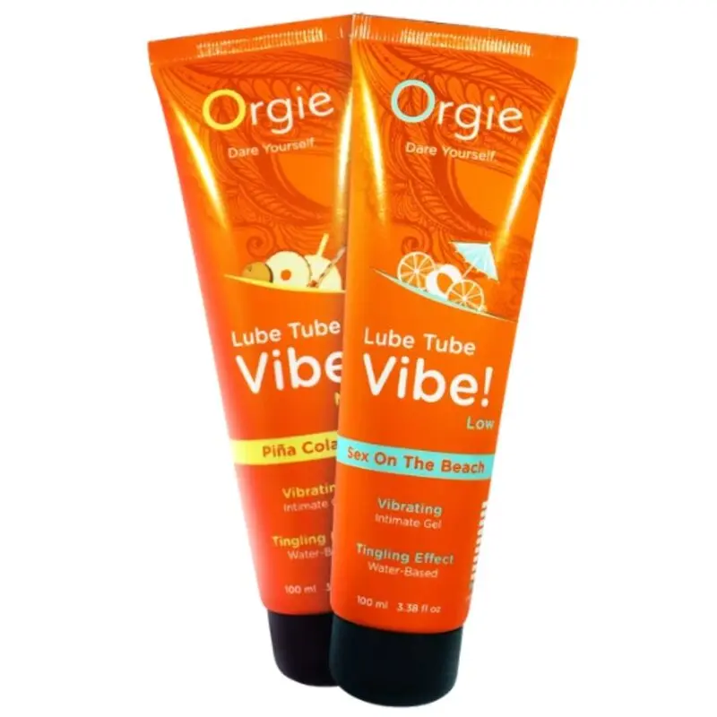 Orgie Lube Tube Vibe! Sex Beach 100 ml lubricant gel Photo 6