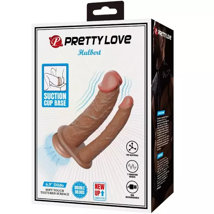 Двойной реалистичный фаллоимитатор PRETTY LOVE HULBERT D-242735 Photo 8