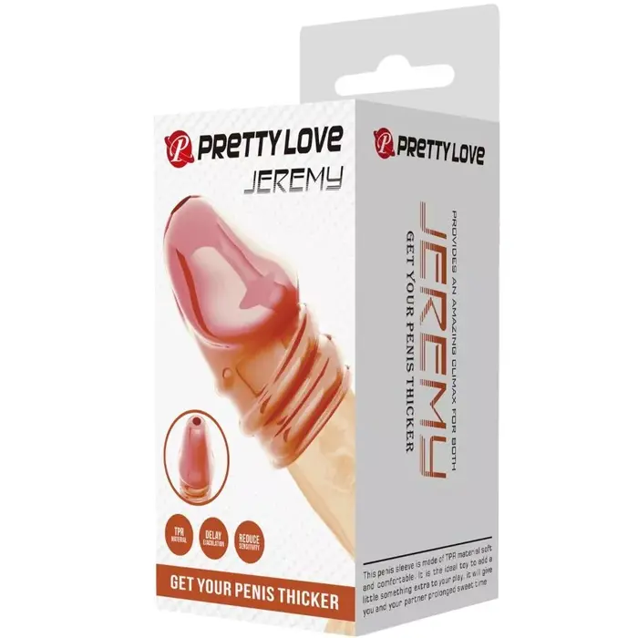 Насадка на пенис pretty love Jeremy D-242812 Photo 8