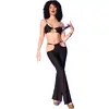 CHILIROSE CR 4851 women’s set — black top & leggings Photo 3