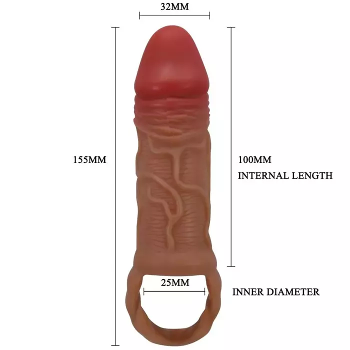 Penis sleeve pretty love PEIRRE 10 cm Photo 8