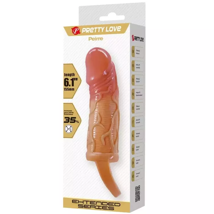 Penis sleeve pretty love PEIRRE 10 cm Photo 9