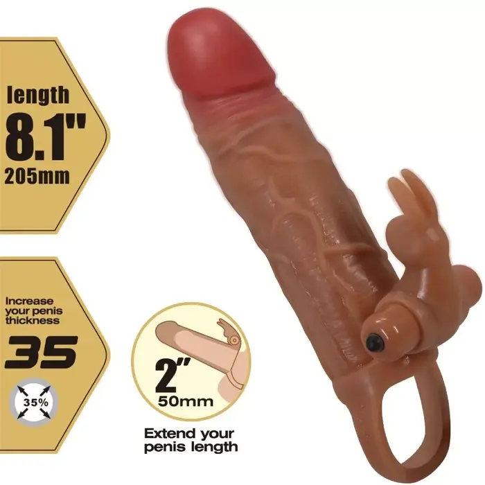 Penis sleeve pretty love OSMAR — vibrating clitoral stimulator Photo 6