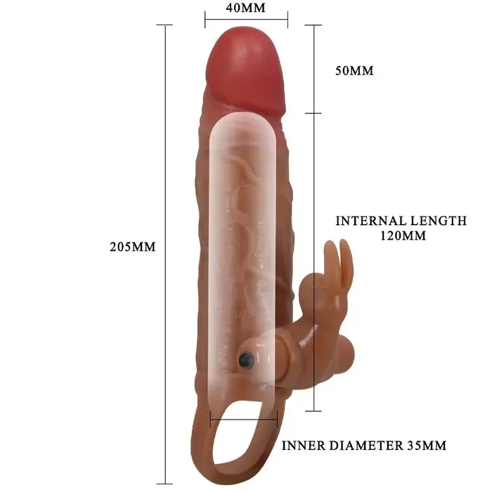 Penis sleeve pretty love OSMAR — vibrating clitoral stimulator Photo 7