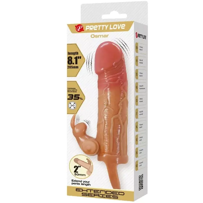 Penis sleeve pretty love OSMAR — vibrating clitoral stimulator Photo 9