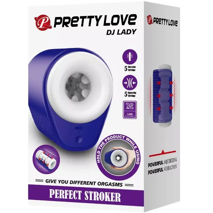 Мужской мастурбатор Pretty Love DJ Lady Photo 11