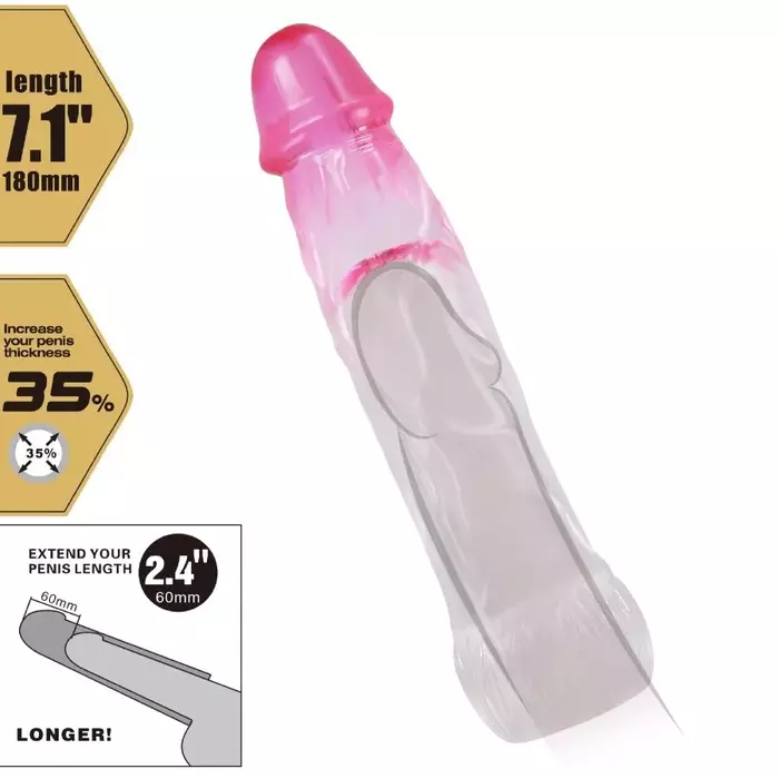 Penis enlargement sheath pretty love Neron — 6 cm Photo 5