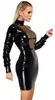 Late x Latex dress XL — knee-length black latex Photo 10