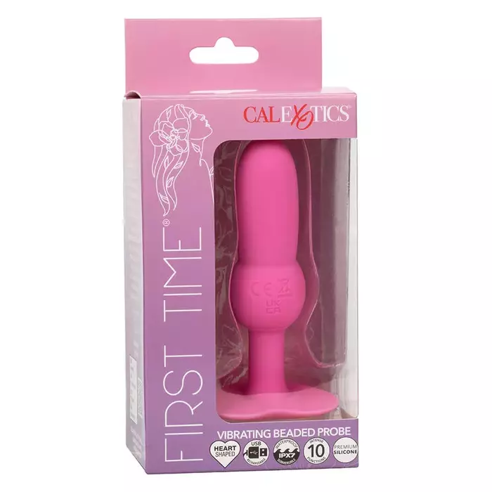 CalExotics First Time Anal Plug Beaded Probe  10 modes | Ohoney.eu