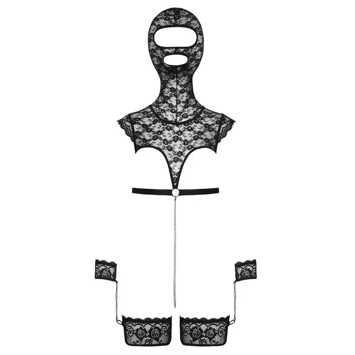 Apakšveļas komplekts bad kitty Set XL — atvērts mežģīņu komplekts Photo 8