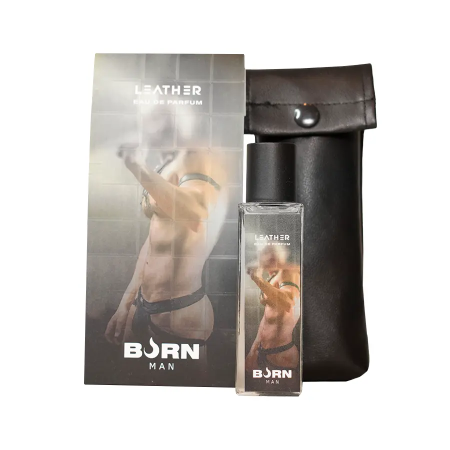 Men's perfume BURN BURN LEATHER 20 ml Photo 4