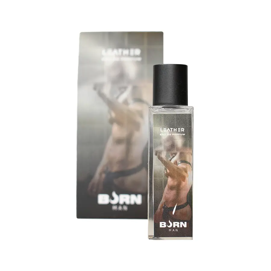 Men's perfume BURN BURN LEATHER 20 ml Photo 6