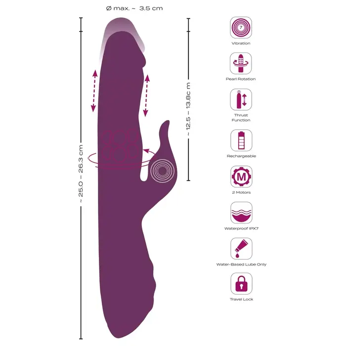 Thrusting vibrator Javida 3F Photo 12