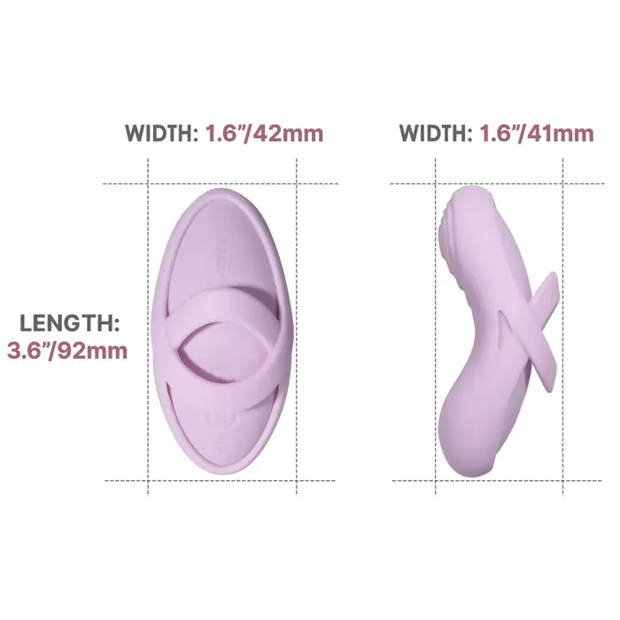 Svakom Echo 2 finger vibrator — silicone, rechargeable Photo 9