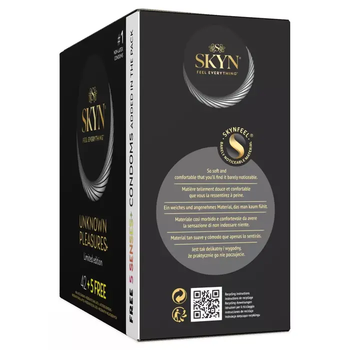 Condoms SKYN Unknown Pleasures 42+5 — pack of 47 Photo 3