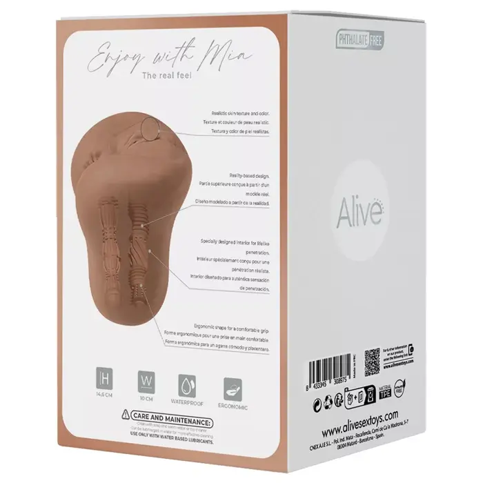 Masturbator Alive Mia Super — TPE, dual tunnels Photo 7