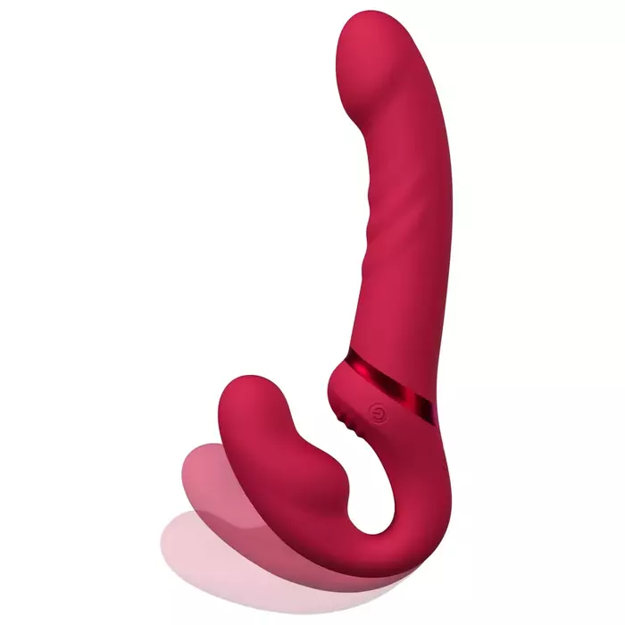 Strap-on LOVENSE Lapis — silikona dubultvibrators Photo 3
