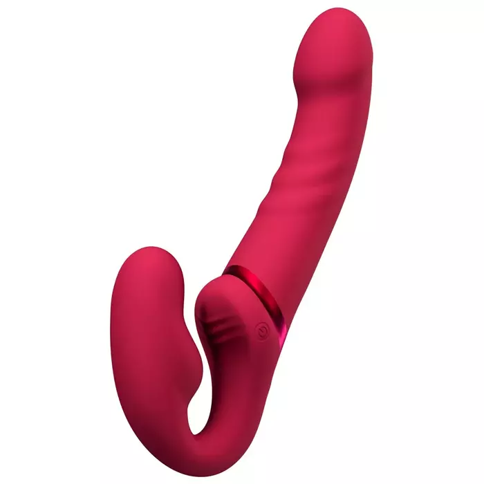 Strap-on LOVENSE Lapis — silikona dubultvibrators Photo 4