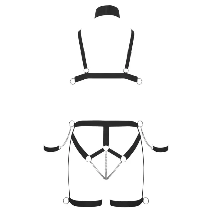 Бондажный гарнитур Bad Kitty Strap Bikini M Photo 7