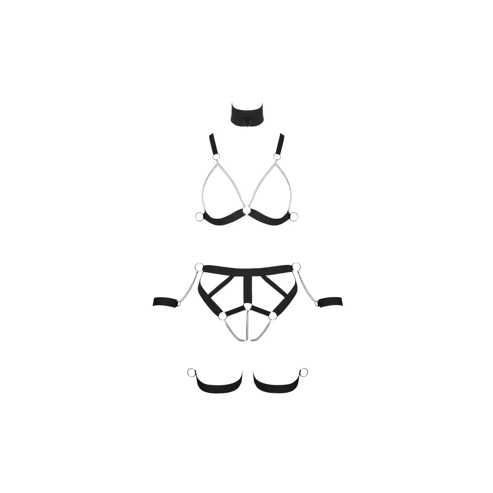 Bondage Bad Kitty Strap Bikini L Photo 6