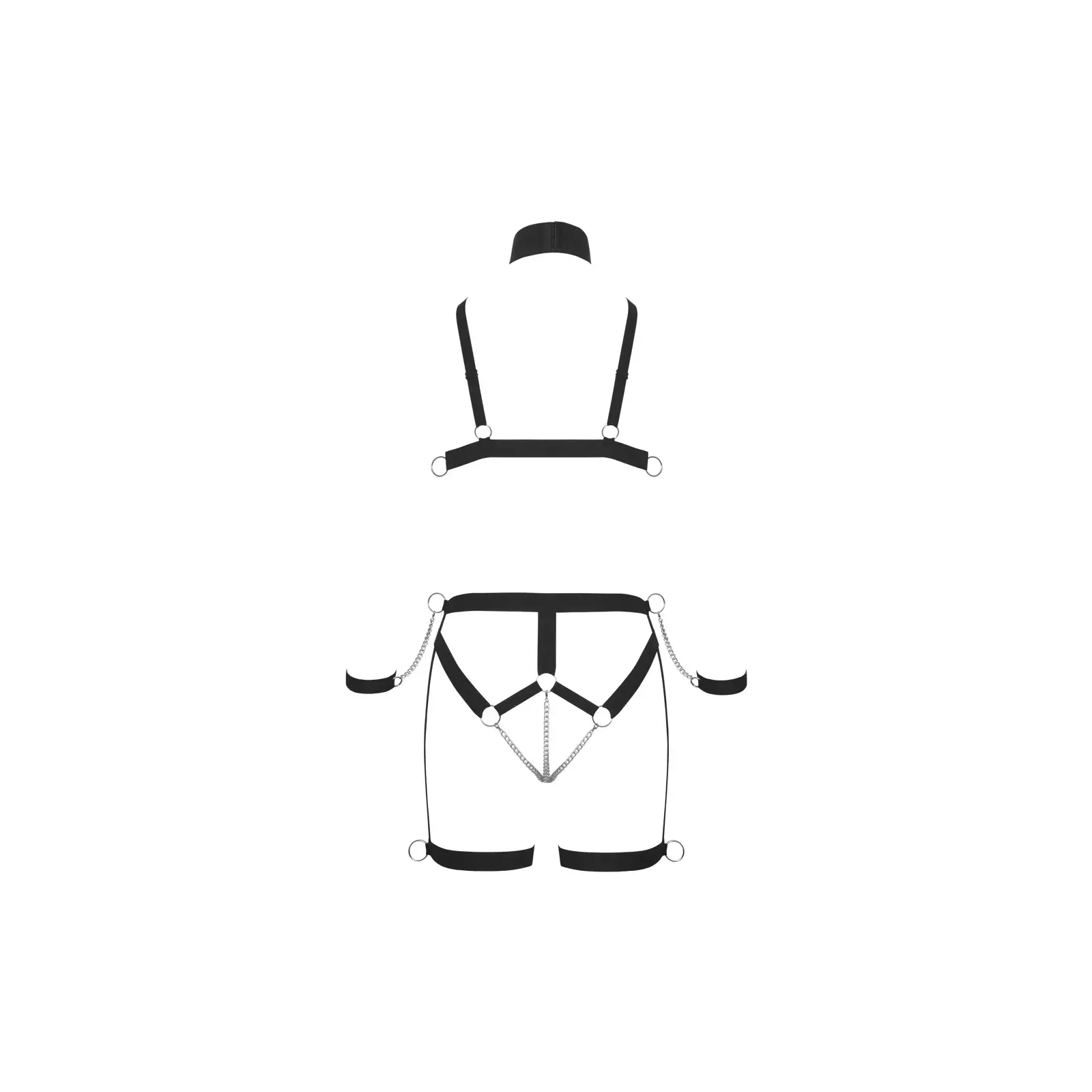 Bondage Bad Kitty Strap Bikini L Photo 7