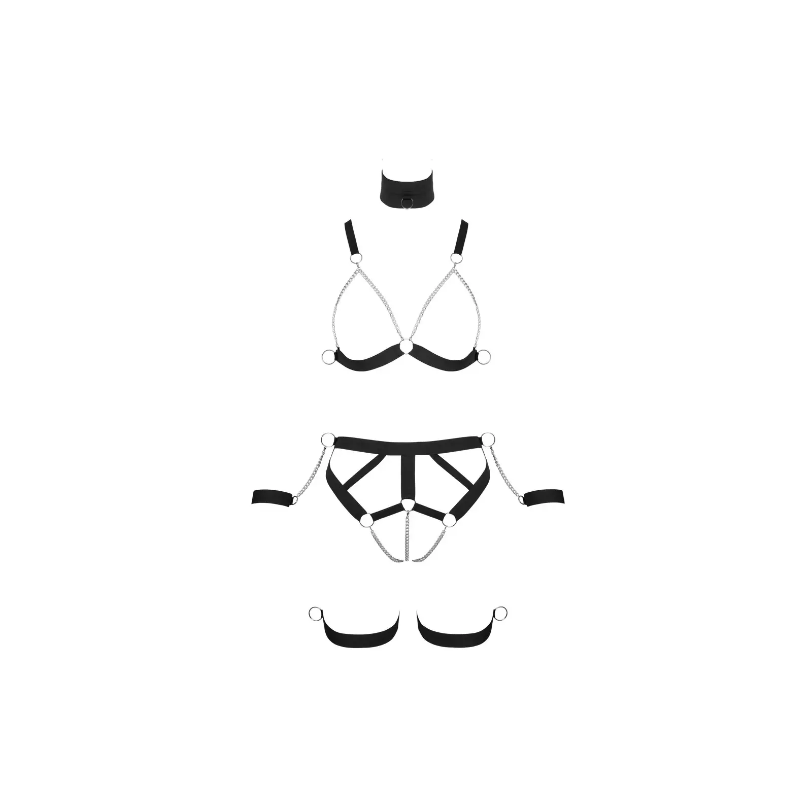 Bondaža Bad Kitty Strap Bikini XL Photo 6