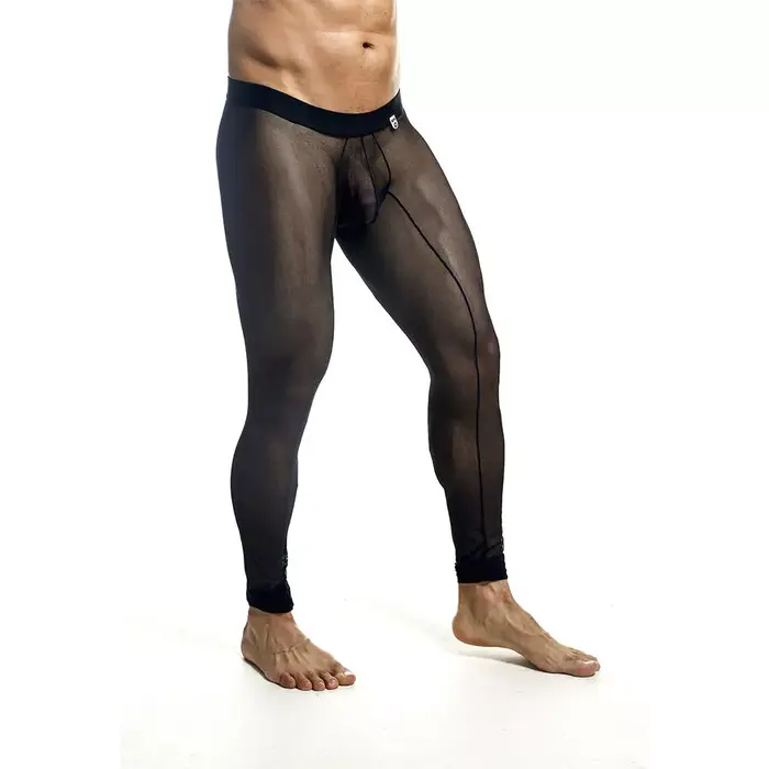 Caurspīdīgas zeķubikses Mob Black Transparent S Photo 3