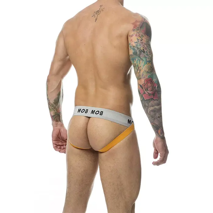 Jockstrap Mob Classic Jock Stripe Orange izmērs L Photo 5