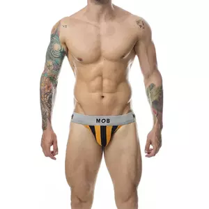 MOB - CLASSIC JOCK STRIPE ORANGE SIZE M