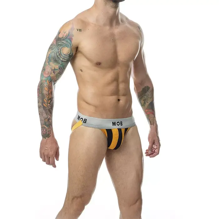 Mob Classic Jock Stripe Orange XXL джокстэп Photo 3
