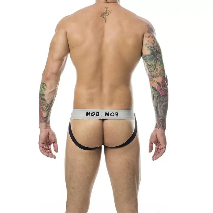 Jockstrap Mob Classic Stripe White — izm. XXL Photo 6